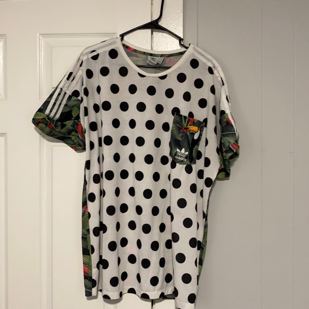 adidas over sized t shirt